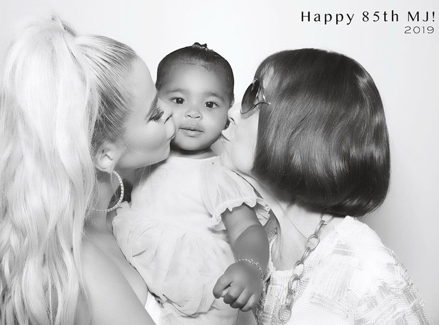 Khloe Kardashian, True Thompson, MJ Campbell, Instagram